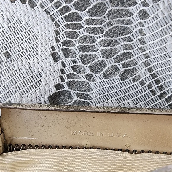 Vintage 1950s Whiting & Davis Gold Mesh Evening Bag Style 2908 Made in USA